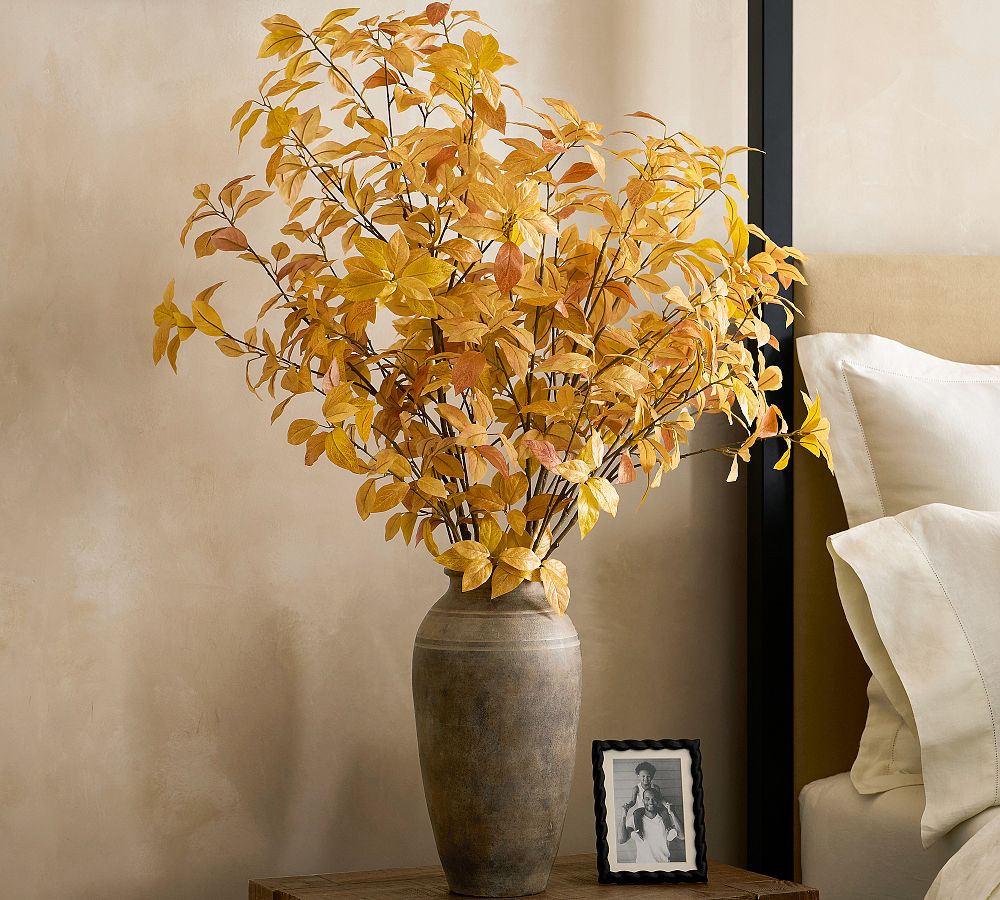 Faux Oversized Fall Leaf Branch