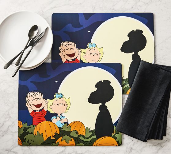 Peanuts™ Great Pumpkin Cork Placemats - Set of 4