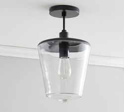 Anya Glass Flush Mount (9&quot;)