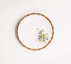 Bamboo Outdoor Melamine Round Platter