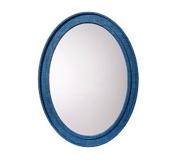 Hilltop Raffia Mirror