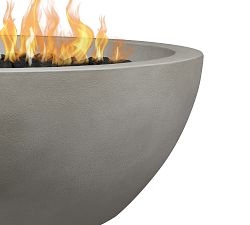 Nerissa Concrete Round Fire Pit (38&quot;-42&quot;)