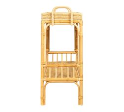 Peni Rattan &amp; Bamboo Console Table (33&quot;w)