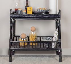 Peni Rattan &amp; Bamboo Console Table (33&quot;w)