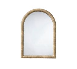 Marlae Handwoven Seagrass Mirror