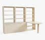 Cayman Peninsula Desk with Bookcase Suite (108&quot; x 66&quot;)
