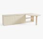 Cayman Peninsula Desk with Low Bookcase Suite (108&quot; x 66&quot;)