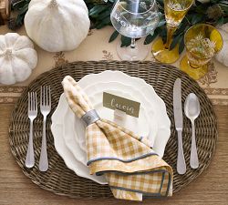 Heirloom Scalloped Bread Plates