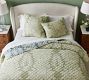 Kravet Heirloom Damask Reversible Quilted Sham