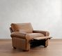Big Sur Roll Arm Leather Power Recliner