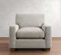 PB Comfort Modern Square Arm Chair