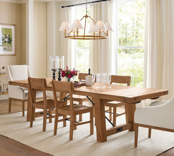 Chambers Metal Round Chandelier (36"-60")