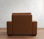 Big Sur Square Arm Leather Power Recliner