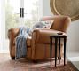 Manhattan Roll Arm Leather Chair