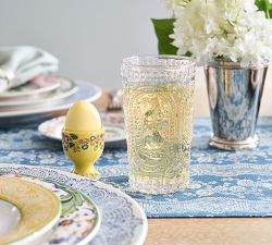 Bunny Hobnail Highball Glasses