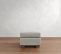 PB Comfort Modern Square Arm Storage Ottoman