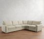 Pearce Square Arm 3-Piece Curved Wedge Sectional (127&quot;)