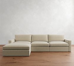 Westwood Square Arm Modular Chaise Sectional (143&quot;)