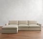 Westwood Square Arm Modular Chaise Sectional (143&quot;)
