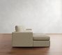 Westwood Square Arm Modular Chaise Sectional (143&quot;)