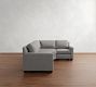 York Square Arm 3-Piece Wedge Sectional (102&quot;)