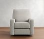 PB Comfort Modern Square Arm Manual &amp; Power Swivel Glider Recliner