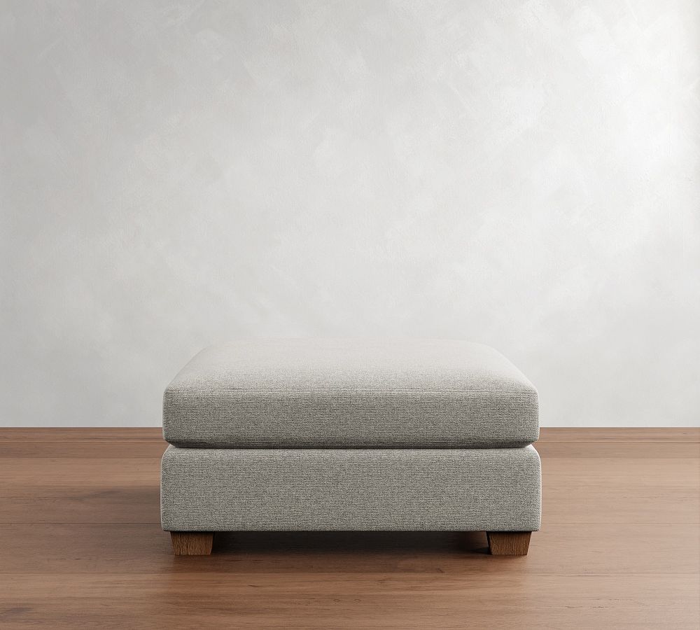 PB Comfort Modern Square Arm Sectional Ottoman