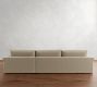 Westwood Roll Arm Deep Seat Chaise Sectional (136&quot;-154&quot;)