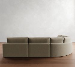 Westwood Square Arm 5-Piece Curved Wedge Sectional (151&quot;)