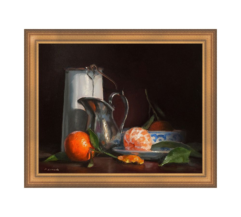 Pottery Still Life Canvas Wall Art