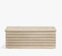 Indio Eucalyptus Outdoor Storage Bench (48&quot;)