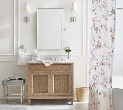 Monique Lhuillier Tuileries Cotton Linen Guest Towel