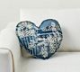 Patchwork Heart Shaped Pillow