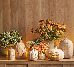 Handmade Terracotta Jack O' Lantern