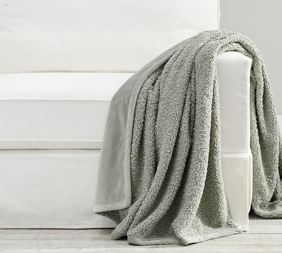Cozy Teddy Faux Fur Throw