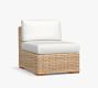 Build Your Own - Huntington Wicker Square Arm Outdoor Sectional Components