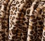 Faux Fur Cheetah Throw