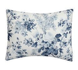 Garden Floral Percale Comforter Sham