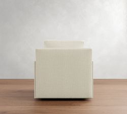 Cameron Modern Square Arm Swivel Chair