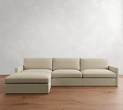 Westwood Slim Arm Modular Chaise Sectional (137&quot;)