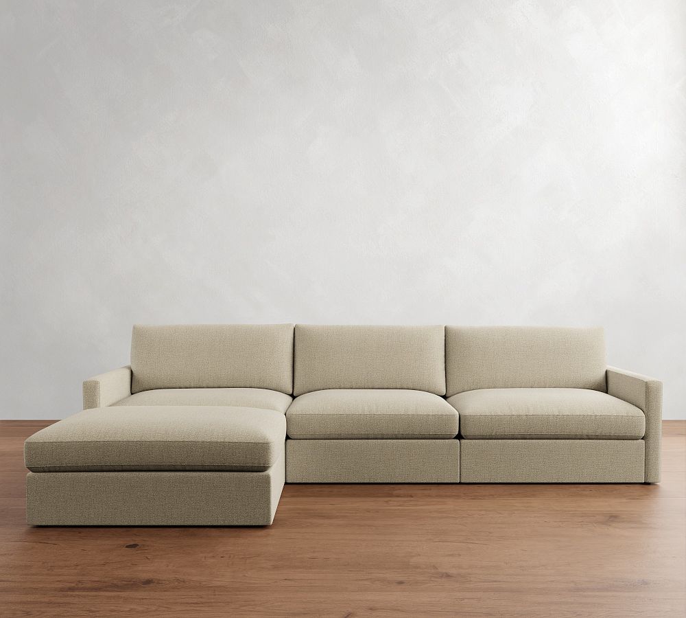 Westwood Slim Arm Modular Chaise Sectional (137&quot;)