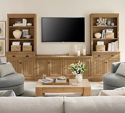 Aubrey 5-Piece Storage Cabinet with Shelf Set (144&quot;)