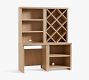 Modern Farmhouse 68&rdquo; Wine Storage with Display Cabinet