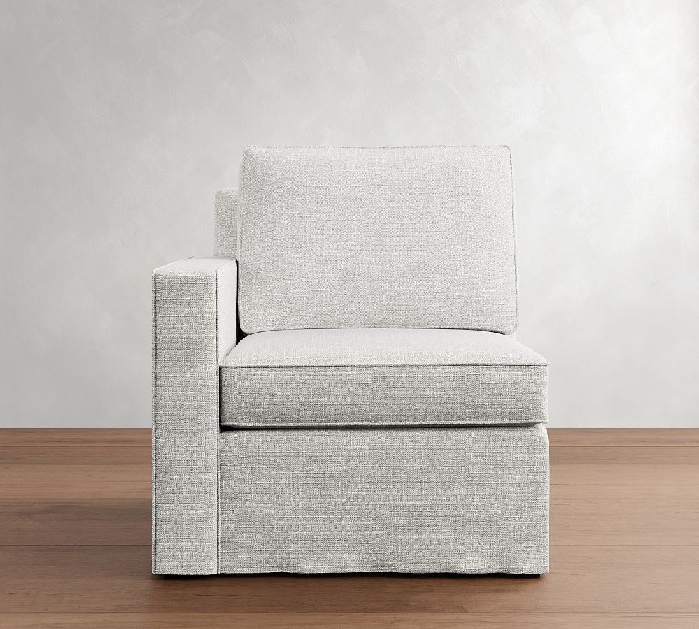 Build Your Own Cameron Square Arm Slipcovered Square Arm Sectional