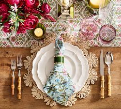 Lattice Cotton Table Runner