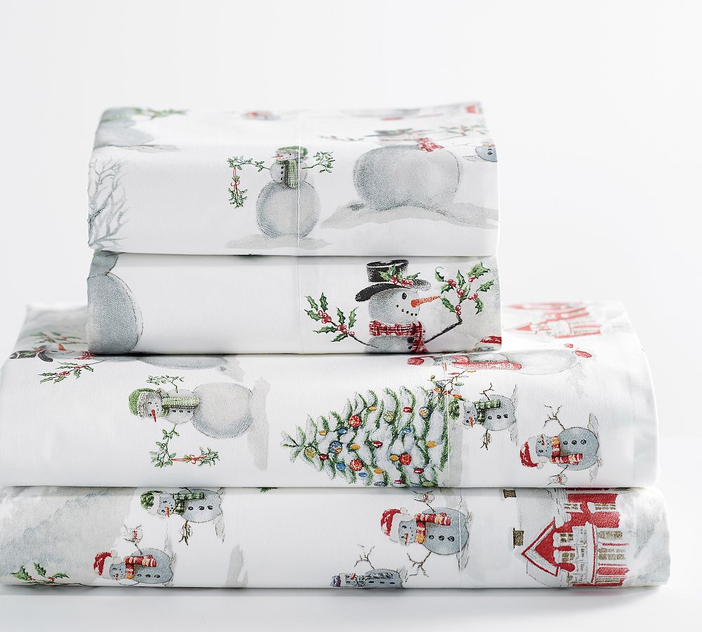 Snowman Sheet Set