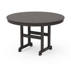 Pottery Barn x Polywood Round Outdoor Dining Table (48&quot;)