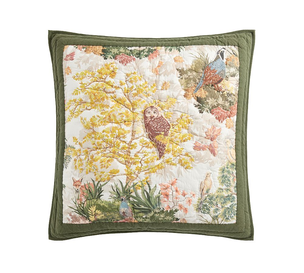Fantastical Forest Quilted Sham