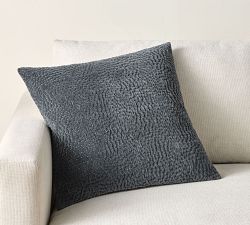 Follette Quilted Velvet Pillow