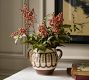 Brown Printed Vase